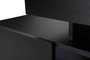 Hanah Home Beliz - Soporte de TV Madera Negro